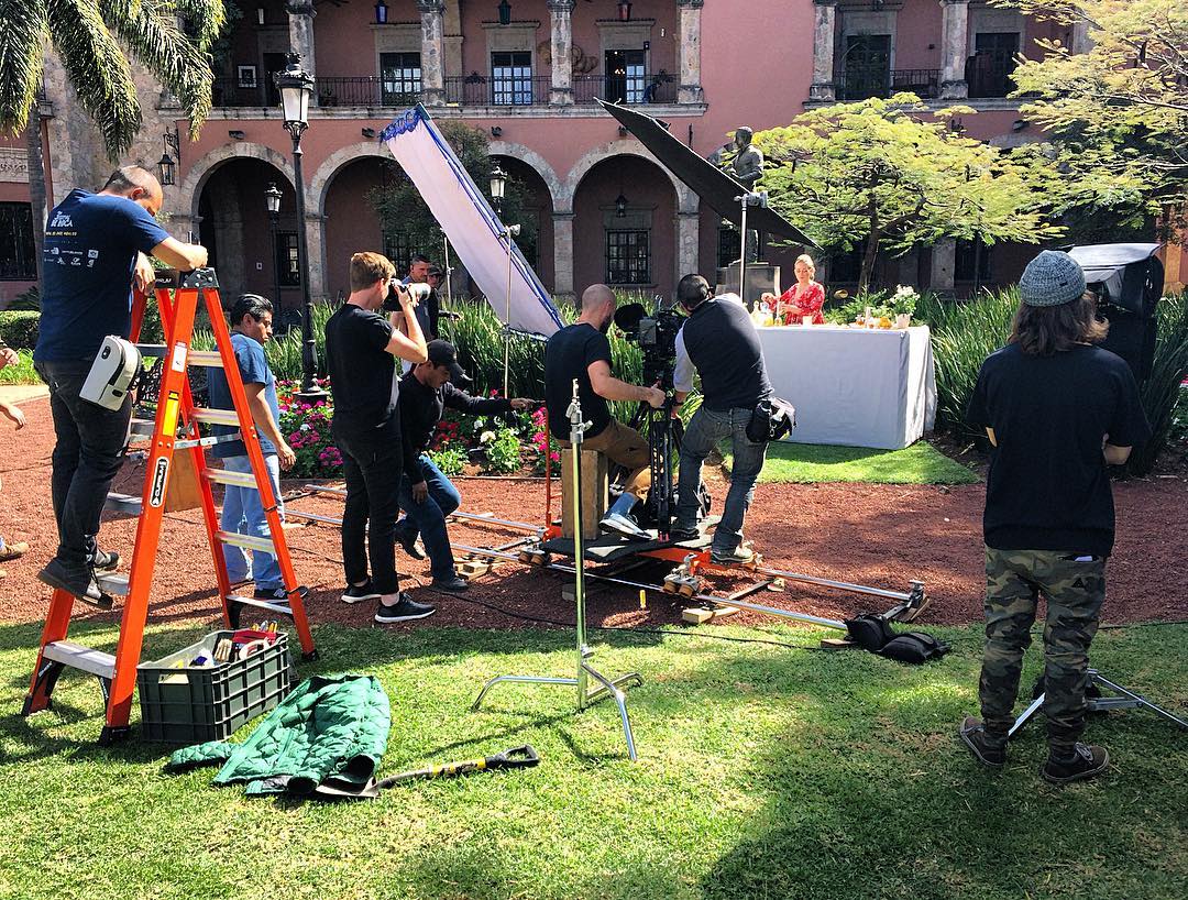 Wide shot setup